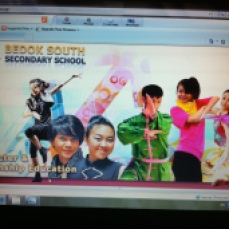 In my school banner (The one in pink)